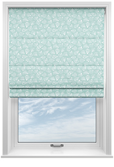 Sandbank, Sea Glass - Roman Blind